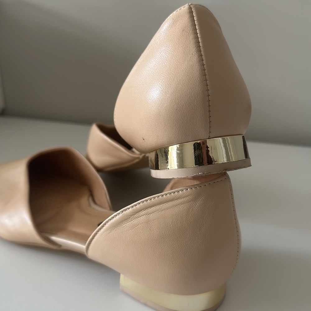 Nina Basco Leather Flats View 3
